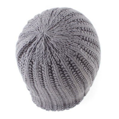 Men's knitted hat Granadilla JG5146, Grey