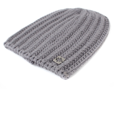 Men's knitted hat Granadilla JG5146, Grey