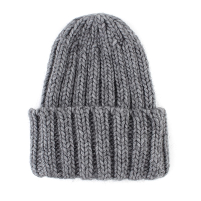 Плетена шапка Raffaello Bettini RB 013/2453, Тъмносив