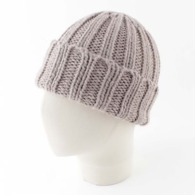 Плетена шапка Raffaello Bettini RB 013/2453, Бежов