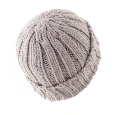 Плетена шапка Raffaello Bettini RB 013/2453, Бежов