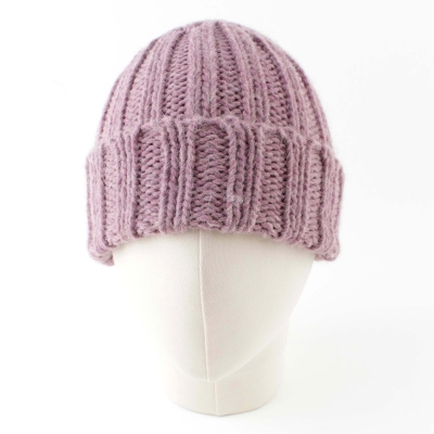 Knitted hat Raffaello Bettini RB 013/2453, Beige