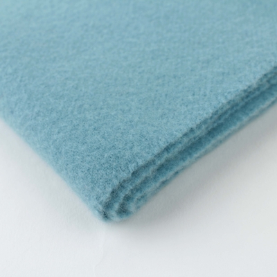 Едноцветен вълнен шал Pulcra Livigno, 30x150 cm, Аквамарин