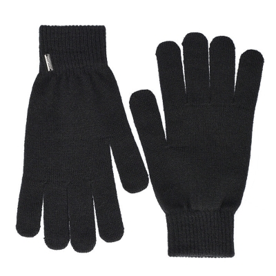 Мъжки плетени ръкавици HatYou GL1610, Черен
