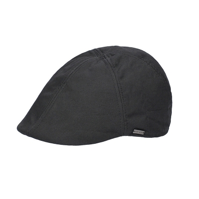 Мъжки каскет от водоотблъскваща материя HatYou CP4255, Черен
