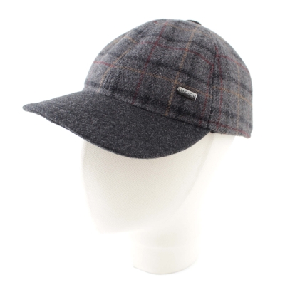 Мъжка вълнена бейзболна шапка с наушник HatYou CP4078, Сив