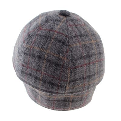 Мъжка вълнена бейзболна шапка с наушник HatYou CP4078, Сив