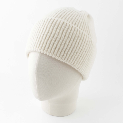 Дамска плетена шапка с високо съдържание на вълна HatYou CP3103, Екрю