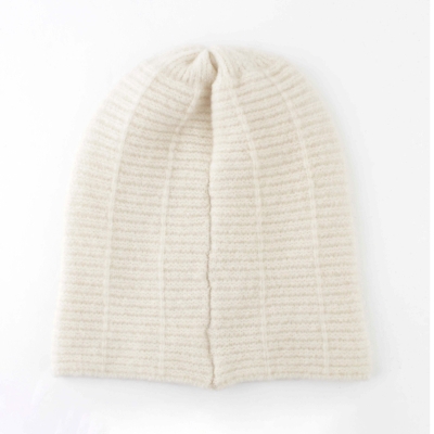 Дамска плетена шапка с високо съдържание на вълна HatYou CP2954, Екрю