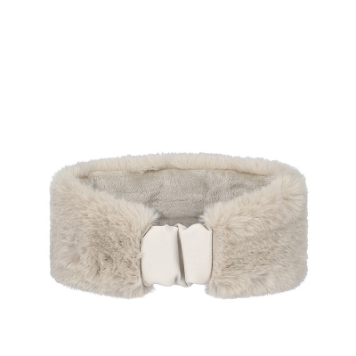 Лента за глава от пухкава материя HatYou CP4291, Бежов