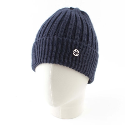 Дамска плетена шапка Granadilla Basic JG5055, Тъмносин