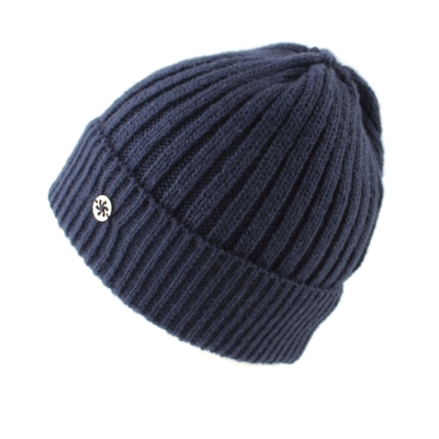 Дамска плетена шапка Granadilla Basic JG5055, Тъмносин