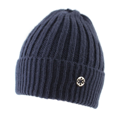 Дамска плетена шапка Granadilla Basic JG5055, Тъмносин