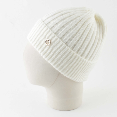 Дамска плетена шапка Granadilla Basic JG5055, Екрю