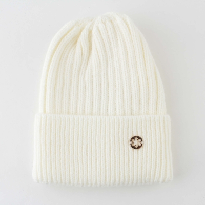 Дамска плетена шапка Granadilla Basic JG5055, Екрю