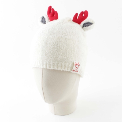 Детска зимна шапка HatYou CP3742, 3-8 г., Екрю
