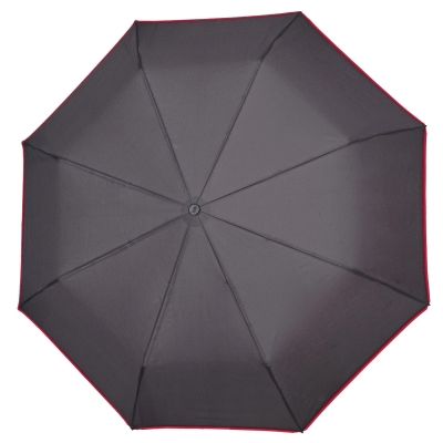 Men’s Foldable Manual Umbrella | Perletti Time 26392 | Dark Grey