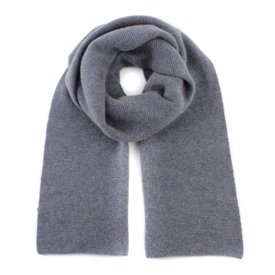 Комплект шал и шапка от кашмир Granadilla  JG5140&5256, Сив