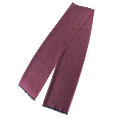 Фин вълнен шал Ma.Al.Bi. MAB140/545/10, 40х180 см, Розово-черно
