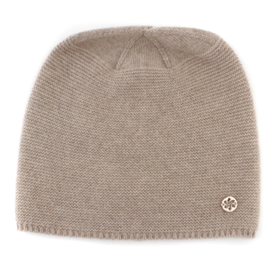 Комплект шал и шапка от кашмир Granadilla  JG5140&5256, Бежов