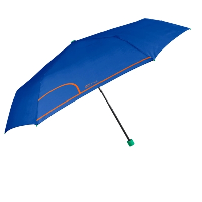 Дамски ултралек сгъваем ръчен чадър Extra Slim | Perletti Time | Син