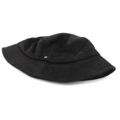 Рибарска шапка от памучно кадифе HatYou | Черна
