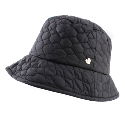 Дамска ватирана рибарска шапка HatYou | Черен