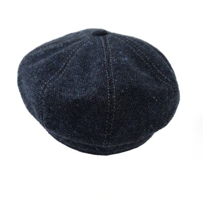 Men’s wool cap HatYou | Navy melange