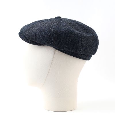 Men’s wool cap HatYou | Navy melange