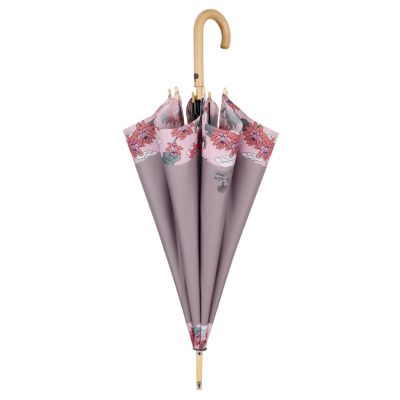 Umbrelă de golf automată pentru femei Perletti Green 19159, Lotus/ Bej