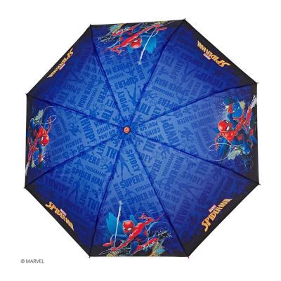 Umbrelă pliabilă pentru copii Perletti Spiderman 75396, Albastru