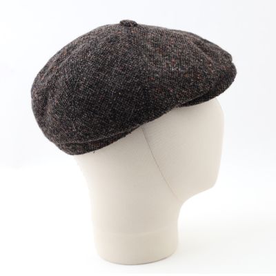 Men’s wool cap HatYou | Brown melange