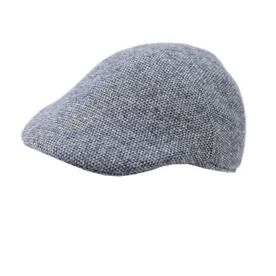 Мъжки зимен каскет HatYou |Син меланж