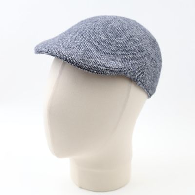 Мъжки зимен каскет HatYou |Син меланж