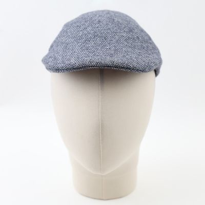 Мъжки зимен каскет HatYou |Син меланж