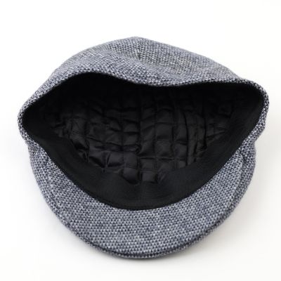 Мъжки зимен каскет HatYou |Син меланж