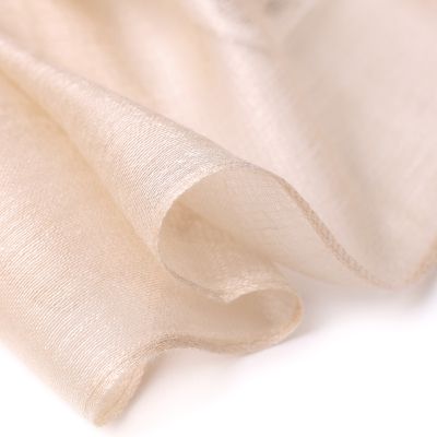 Eșarfă vaporoasă din modal și mătase HatYou, 80×180 cm | Bej crem