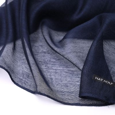 Eșarfă vaporoasă din modal și mătase HatYou, 80×180 cm | Bej crem