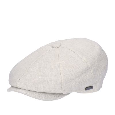 Мъжки ленен каскет Bakerboy HatYou CTM2407, Натурален