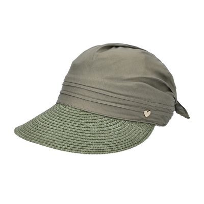 Women's Summer Cotton Visor Hat HatYou | Green