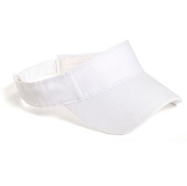 Ladies' cotton visor MESS CTM1311, White