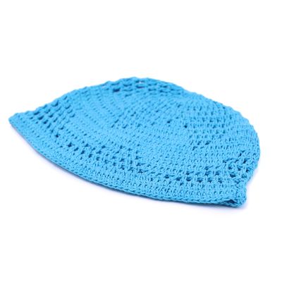 Лятна памучна шапка тип crochet Mirella Milani | Едноцветна
