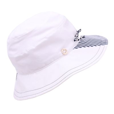 Women's Summer Cotton Bucket Hat Granadilla | Red