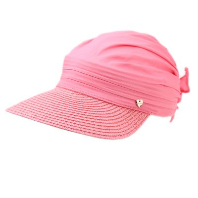 Women's Summer Cotton Visor Hat HatYou | Pink