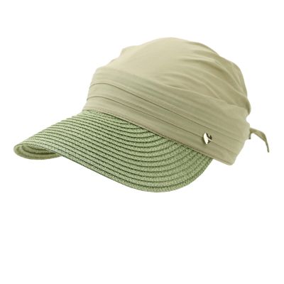Women's Summer Cotton Visor Hat HatYou | Green